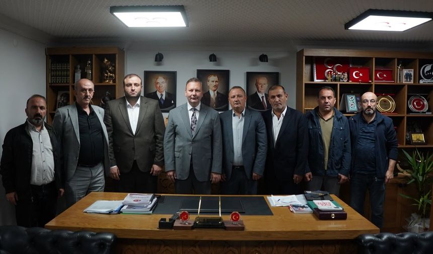 MHP’li Emengen, Avşarbeylileri Ağırladı