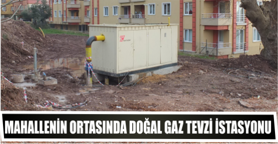 Mahallenin ortasında doğal gaz tevzi İstasyonu - Kocaeli Meydan Gazetesi