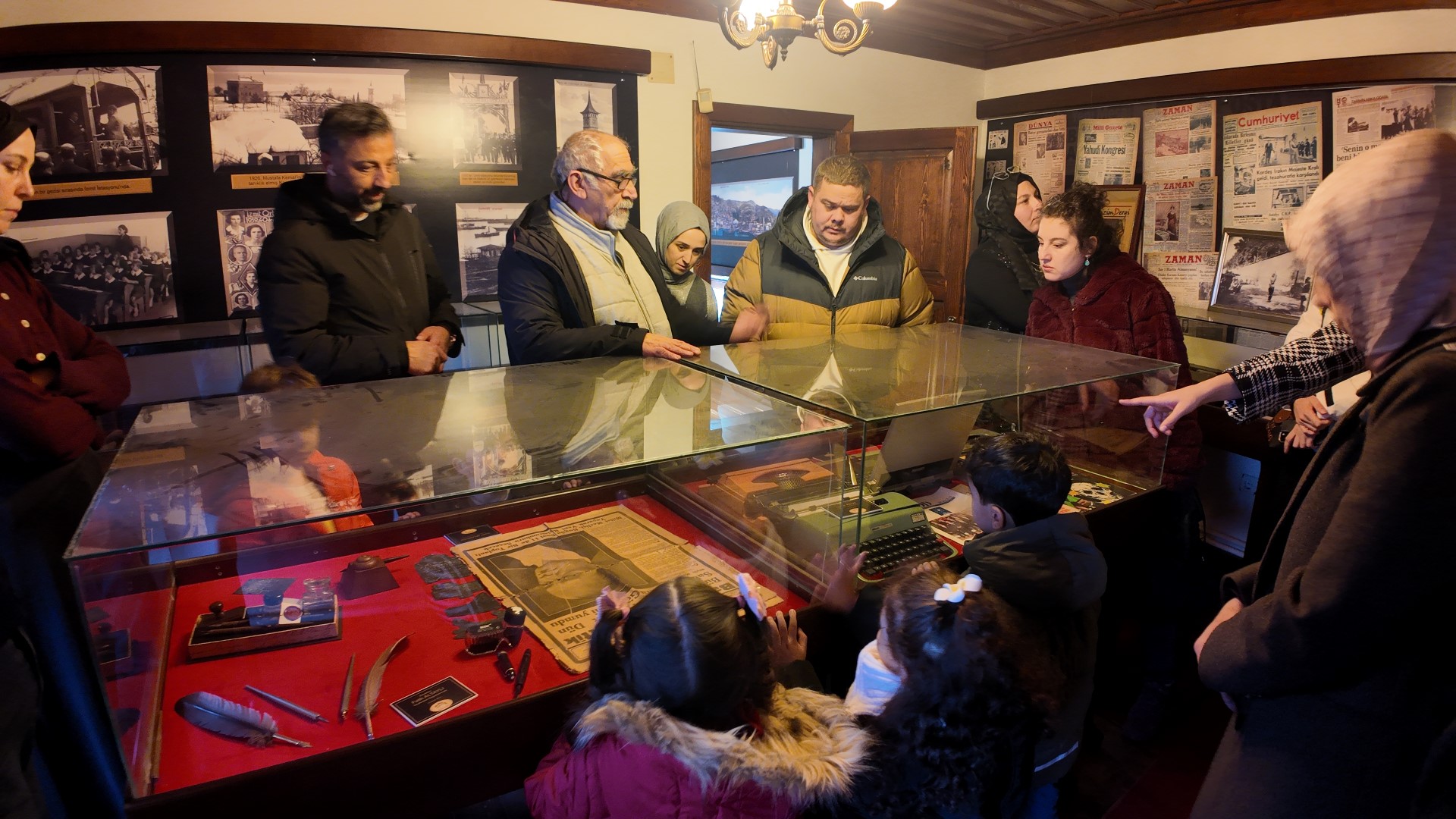 Çocuklardan Basın Müzesi'ne 10 Ocak Ziyareti (2)