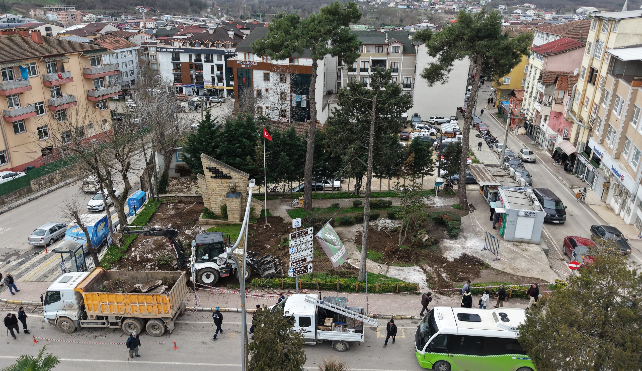 Kandıra Atatürk Parkı’nda Yenileme 1