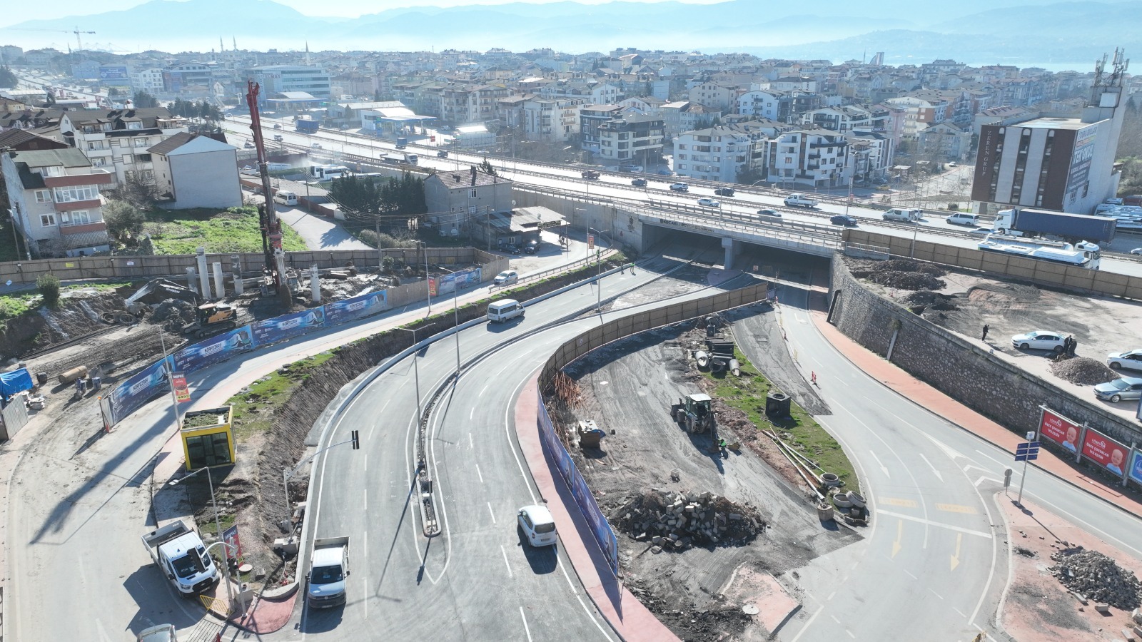 Kaşkaldere Bağlantı Yolu Trafiğe Açıldı (4)-1