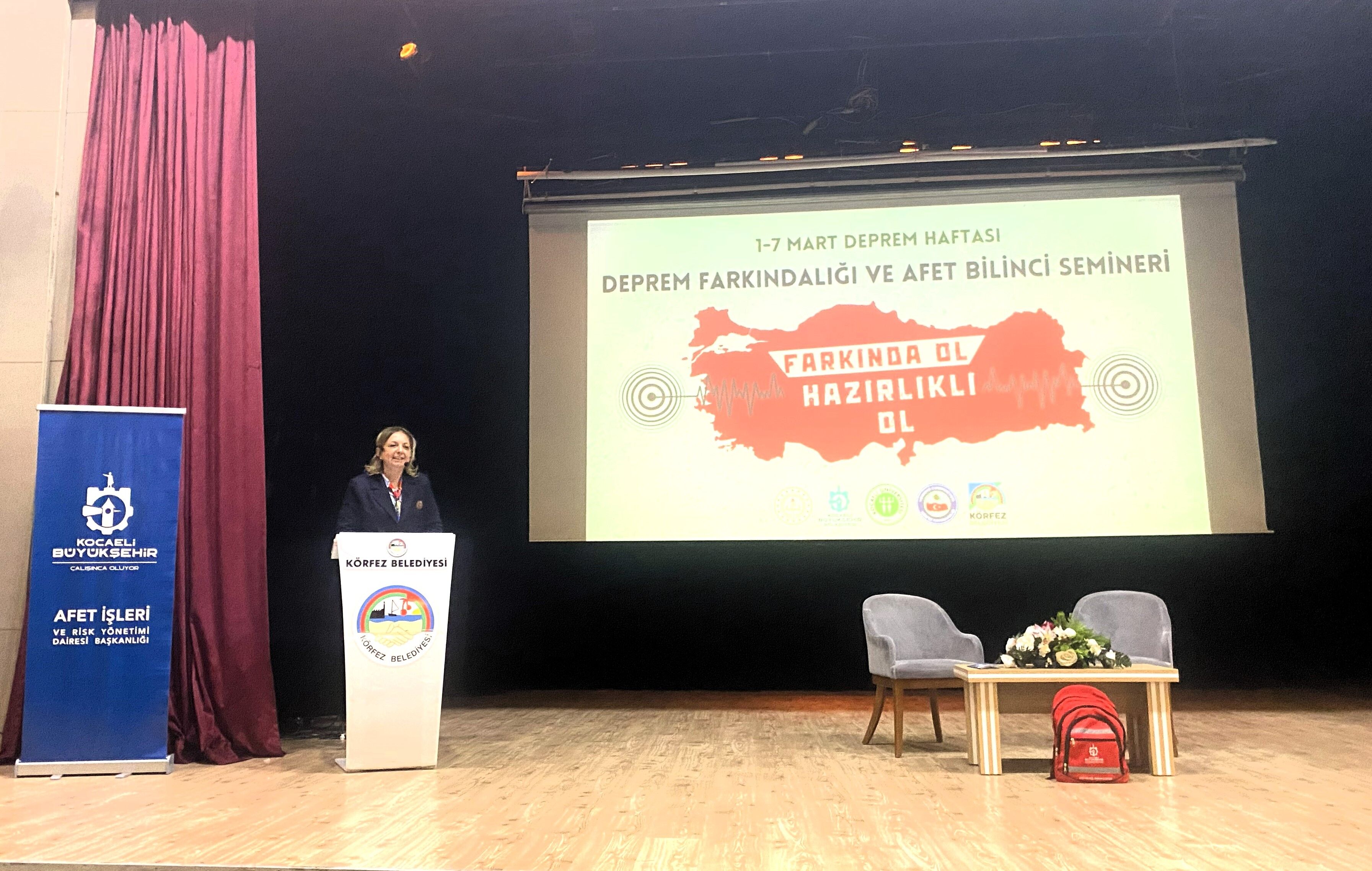 Deprem Haftası'nda Afet Bilinci Semineri (1)