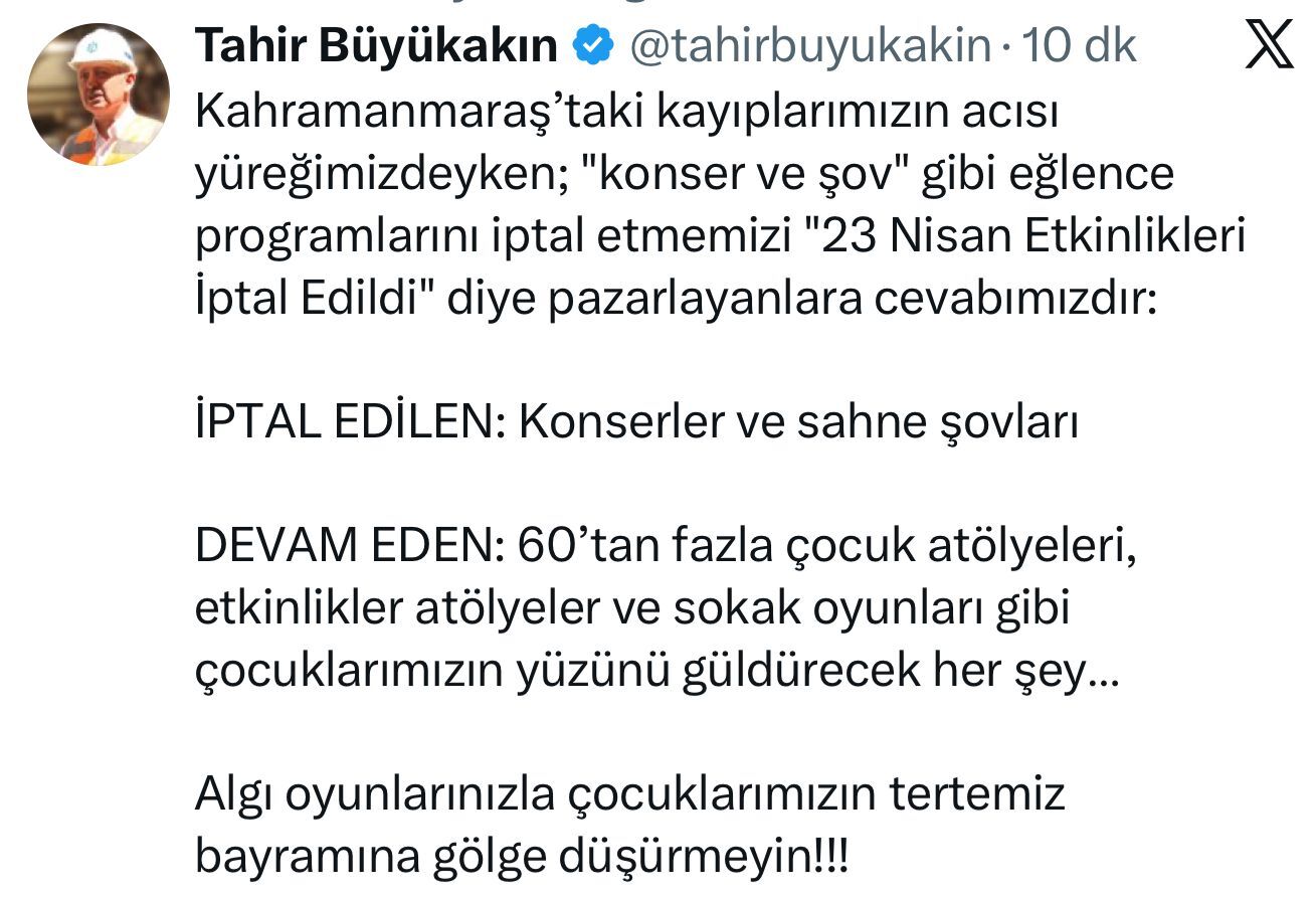 Algı Oyunlarınızla Çocuklarımızın Tertemiz Bayramına Gölge Düşürmeyin