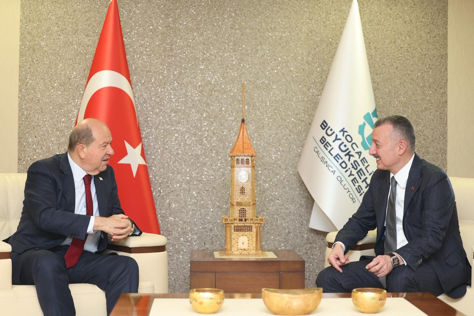 Ersin Tatar, Başkan Büyükakın'a Konuk Oldu (1)