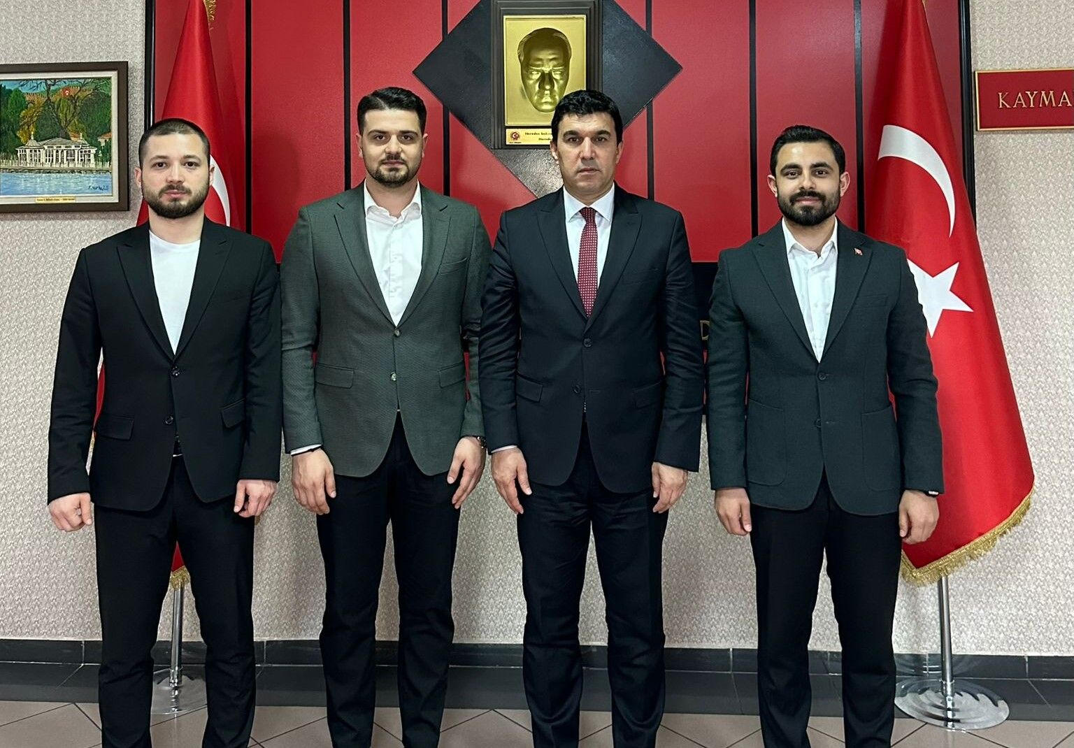 AK Partili Gençler, Kaymakam Kalkar İle Buluştu