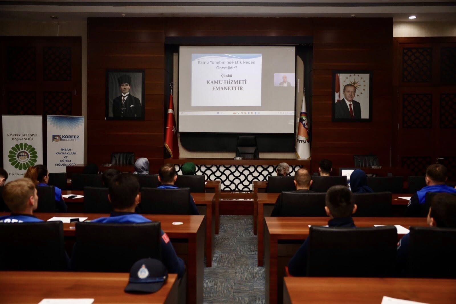 Körfez Zabıtası’na ‘Yerel Yönetimlerde Etik’ Eğitimi (1)