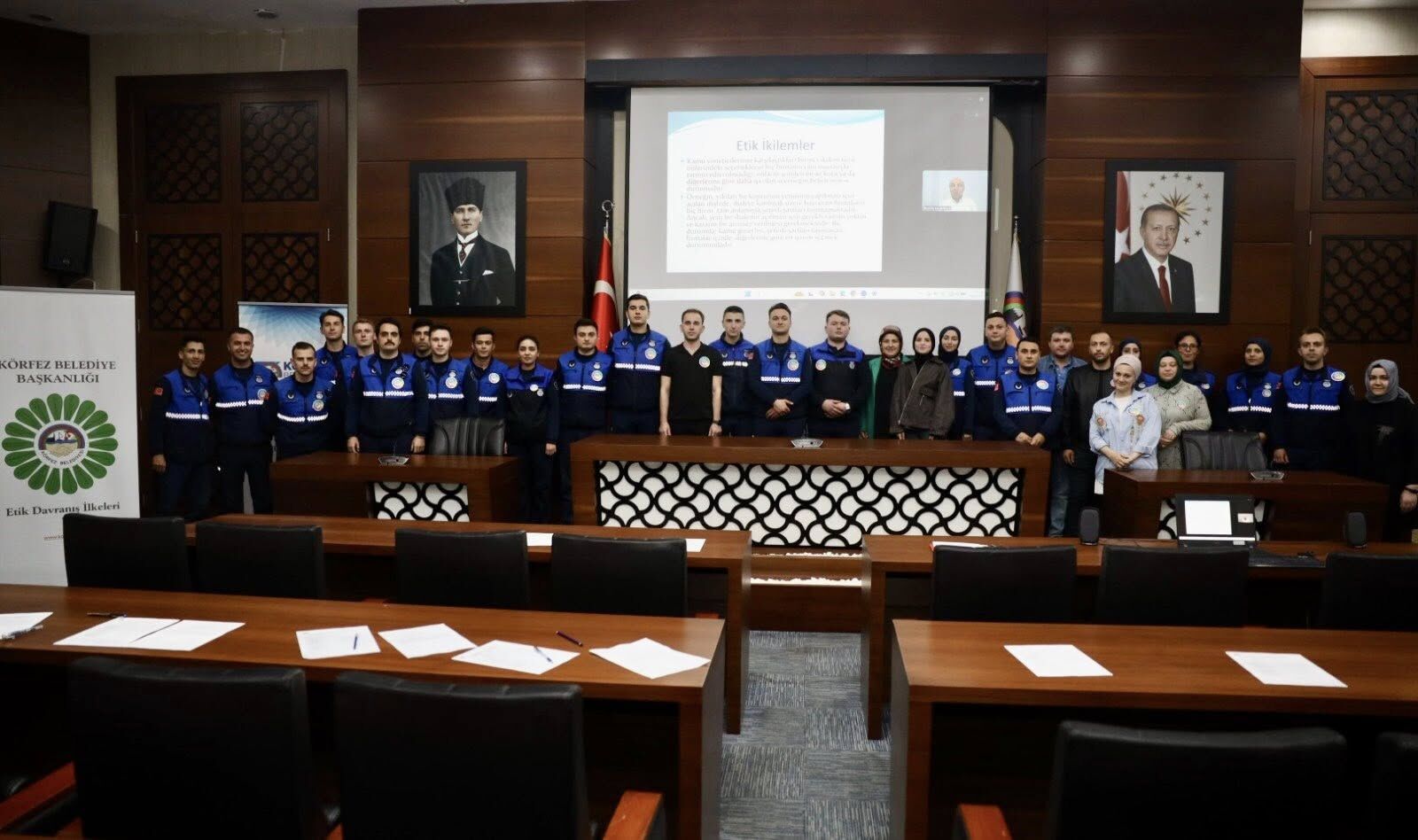 Körfez Zabıtası’na ‘Yerel Yönetimlerde Etik’ Eğitimi (4)